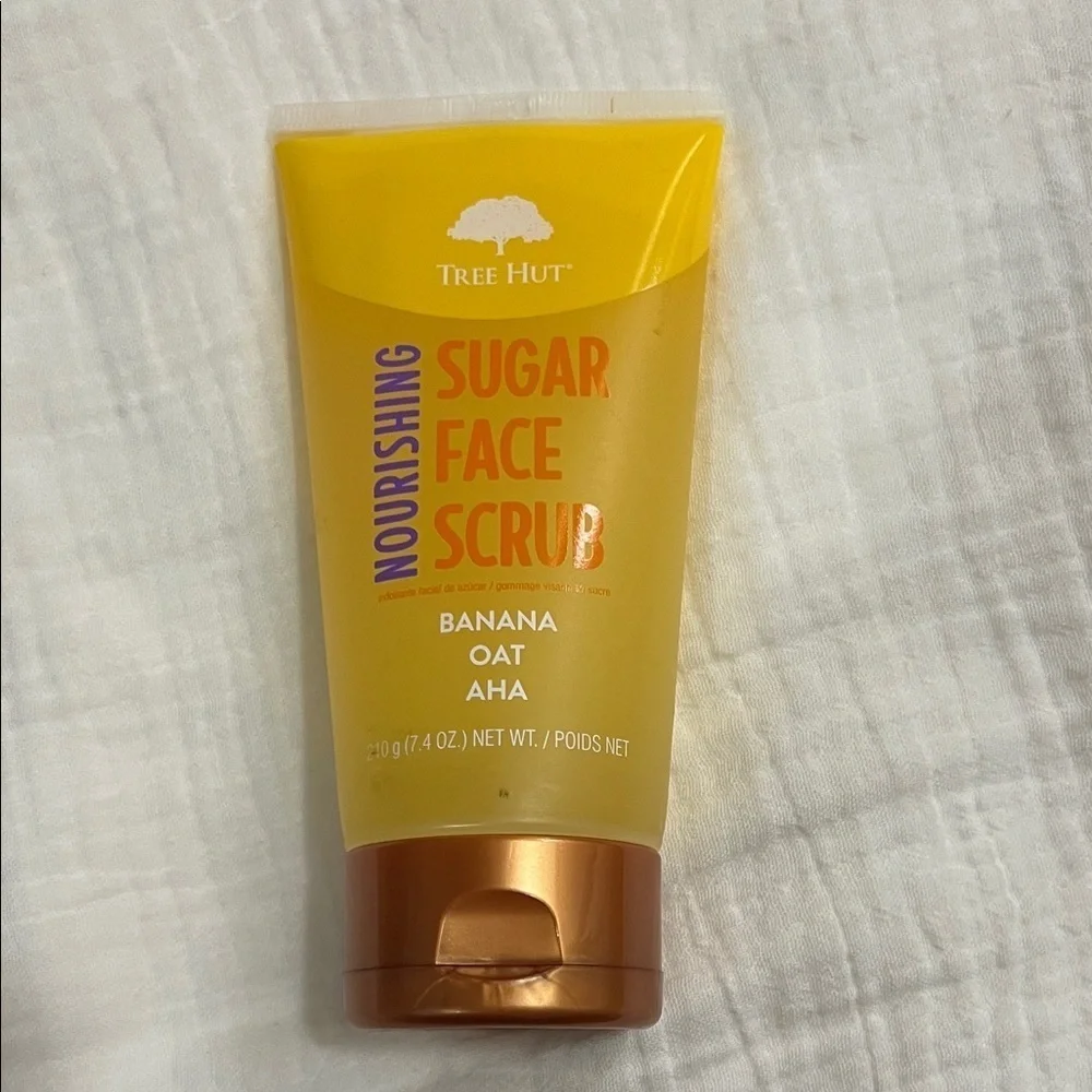 Tree Hut Nourishing Sugar Face Scrub Banana Oat AHA